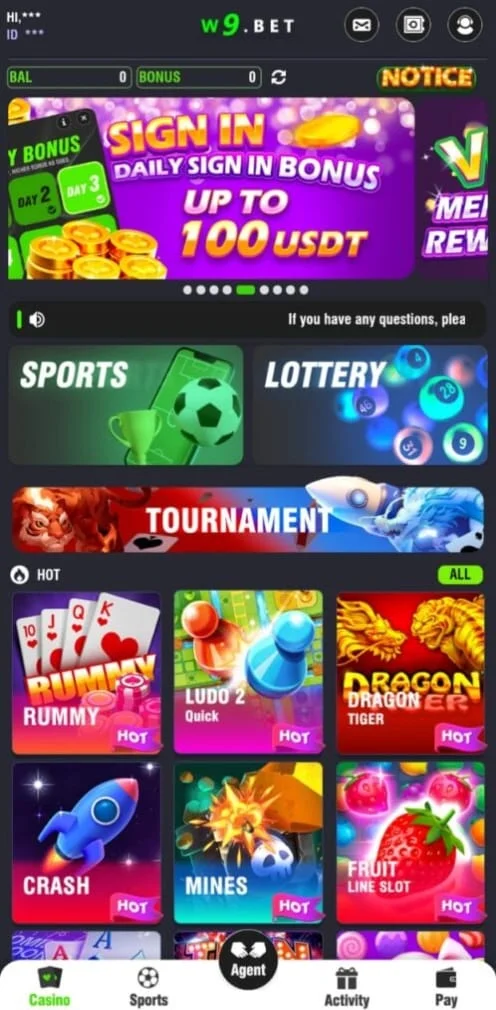 W9Bet Game pkgame79.org